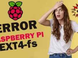 Reparar el error Raspberry Pi EXT4-fs